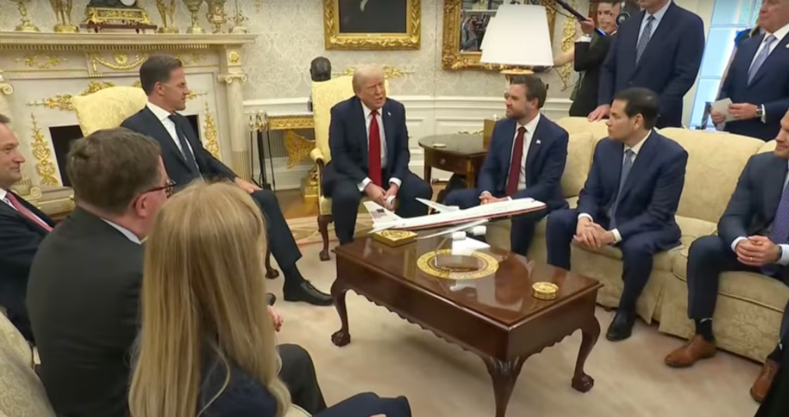 Trump meets Rutte, announces sale of U.S. military equipment to NATO member for Ukraine defense